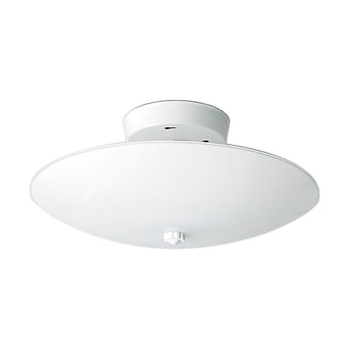 Nuvo SF77/823 Round Close to Ceiling Fixture, White 12 Inches - Image 1