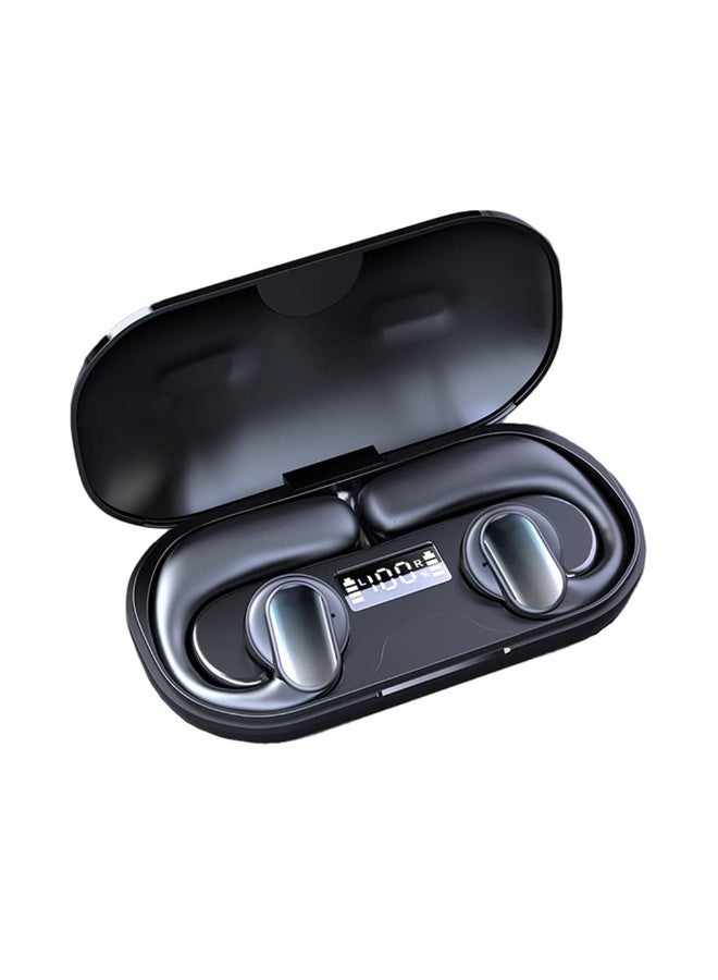 Jliyru Open Ear Earbuds, Ultra-long battery life Bluetooth 5.4 Open Ear Headphones, Touch Control Running Headphones Fit Sports Running, Workout - Image 1