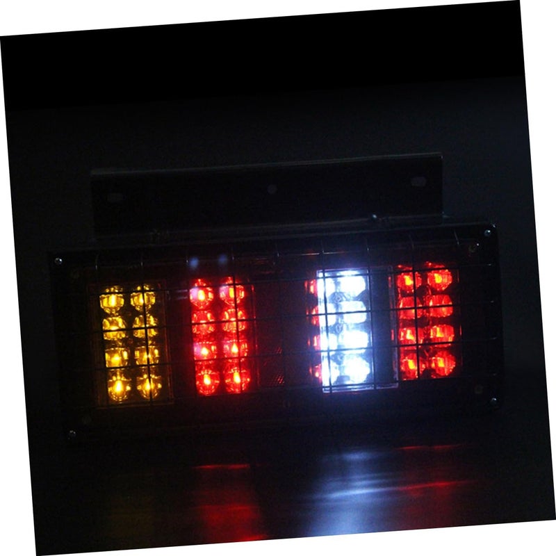 2 قطعة من مجموعة أضواء المقطورة LED شبكة حديدية أضواء خلفية متعددة الوظائف لشاحنة مقطورة RV - Image 3