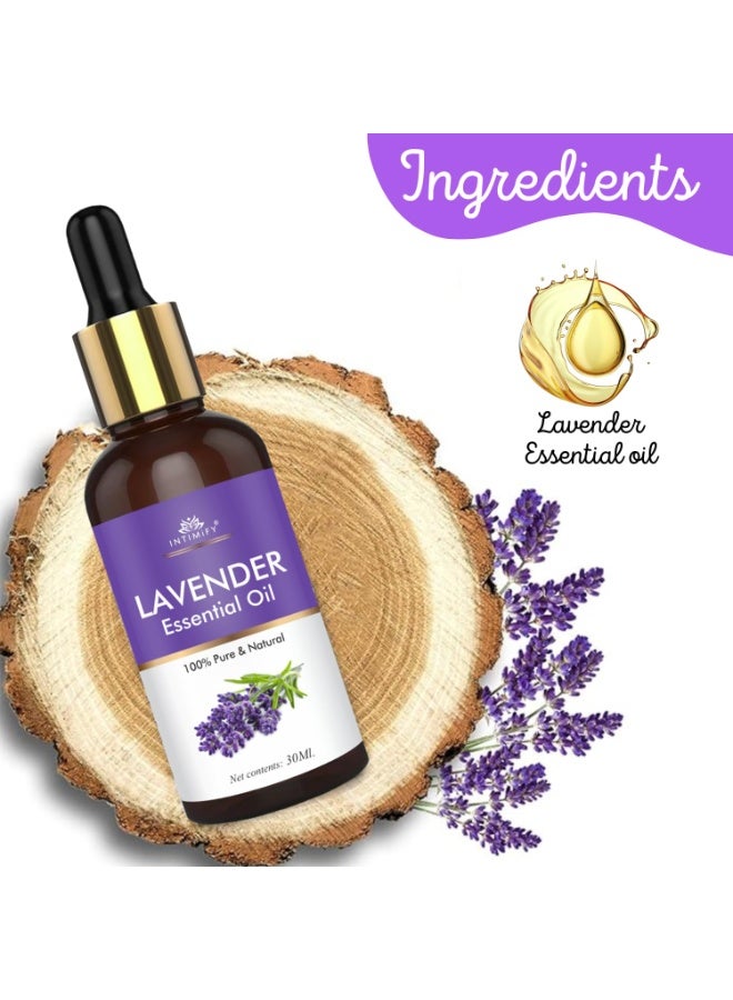 INTIMIFY Lavender & Rose Essential Oil (30+30ml) - Image 2