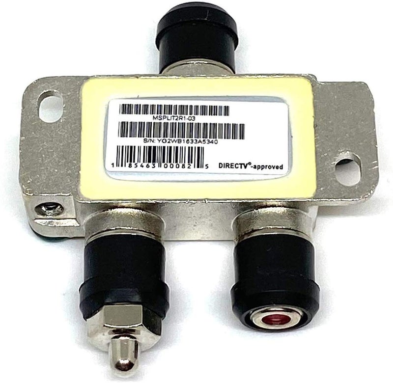 Directv SWM Approved 2-Way Wide Band Splitter (2-Pack) - Image 2