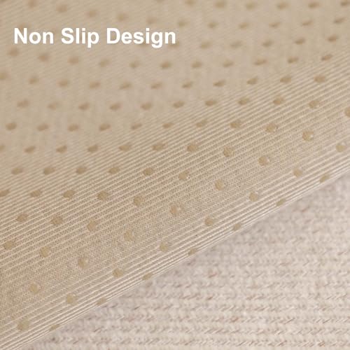 Aucrovee Soft Plush Couch Cover Washable, Non Slip Pluffy Sectional Sofa Covers for 3 Cushion Couch Sofa L Sharped Sofa Slipcover, Furniture Protector for Pets (1 PCS 36"x36" White) - Image 5