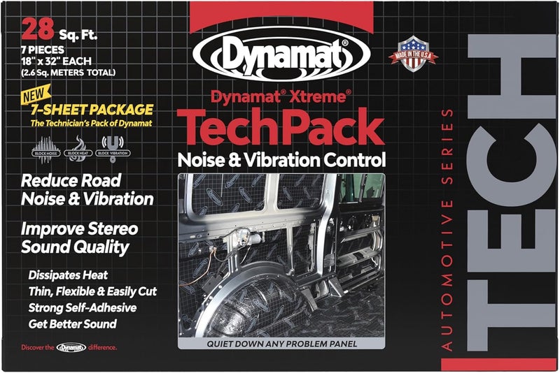 Dynamat Xtreme Tech Pack Sound Deadening Car Insulation - 28 sq ft - Image 1