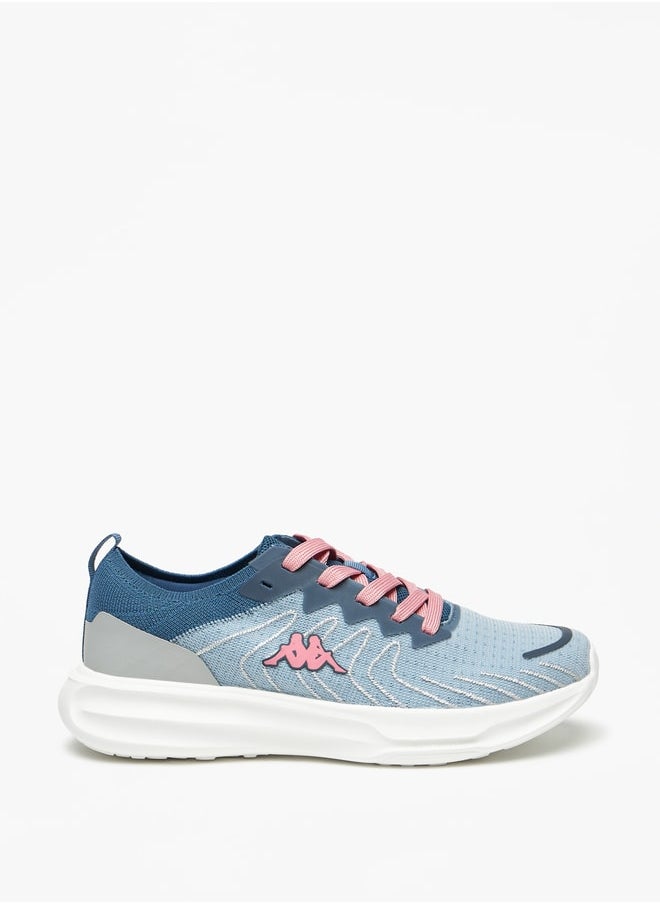 Kappa Women's Textured Walking Shoes with Lace-Up Closure  - Image 3