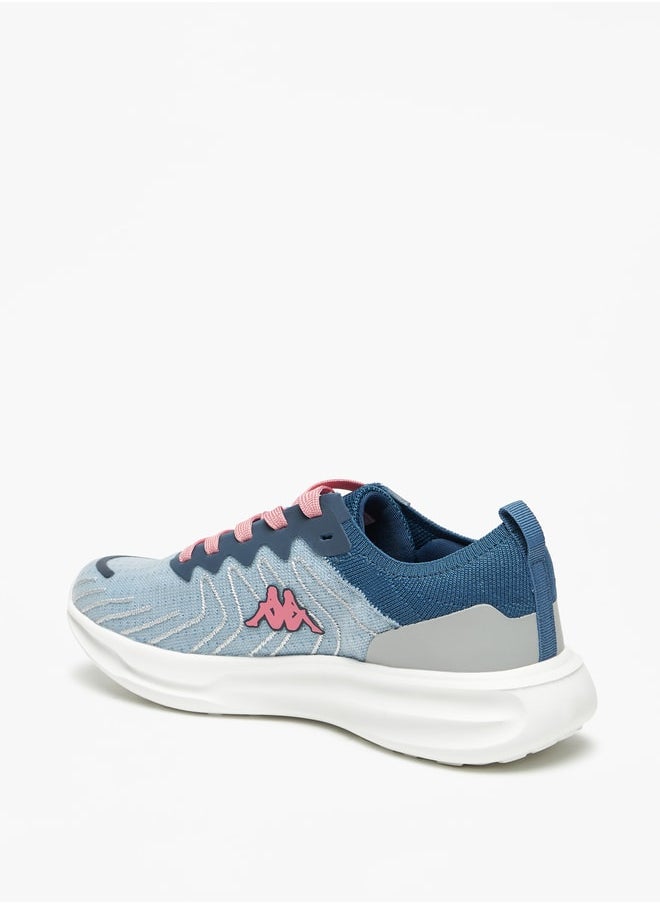 Kappa Women's Textured Walking Shoes with Lace-Up Closure  - Image 2
