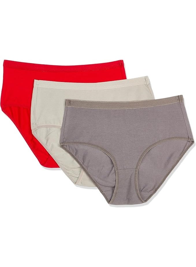 DICE Midi Underwear Plain Colors Pack 3
