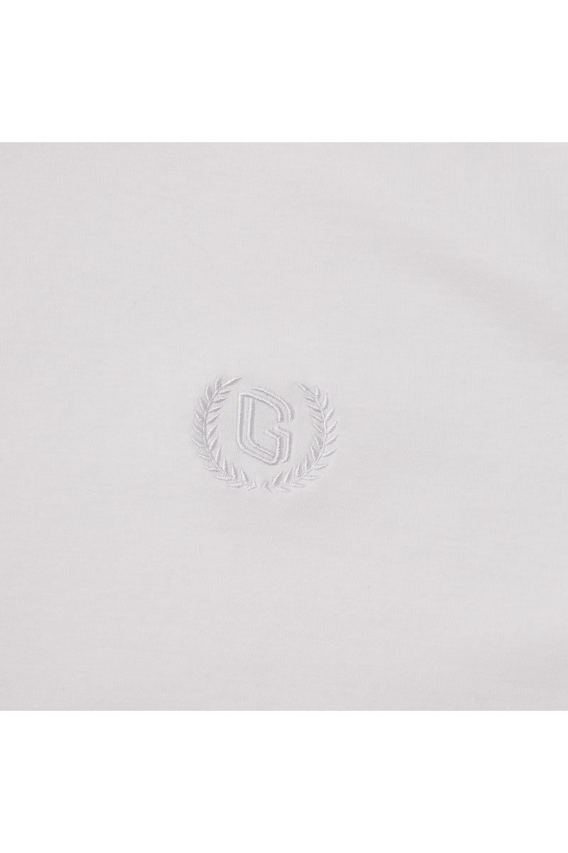 جيوردانو تي شيرت رجالي أبيض بقصة ضيقة - Image 4