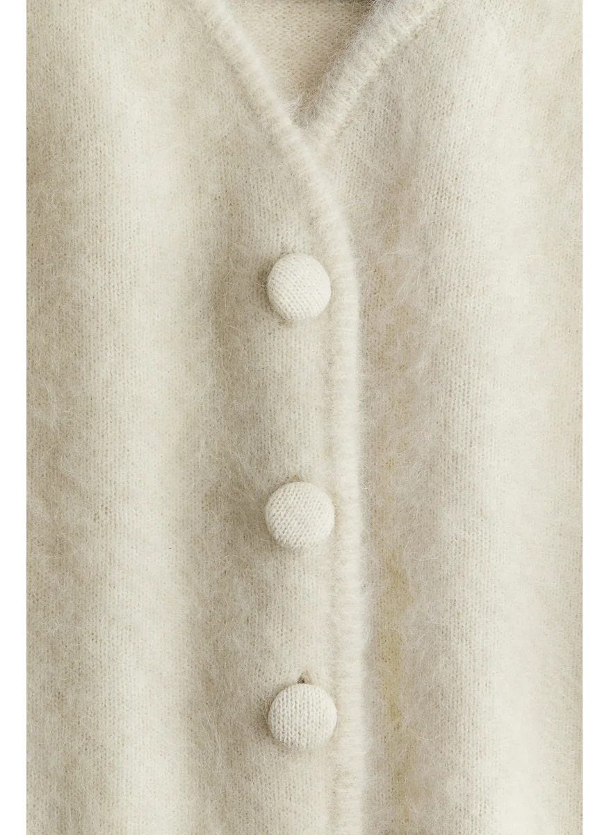 اتش اند ام Mohair-Blend Cardigan