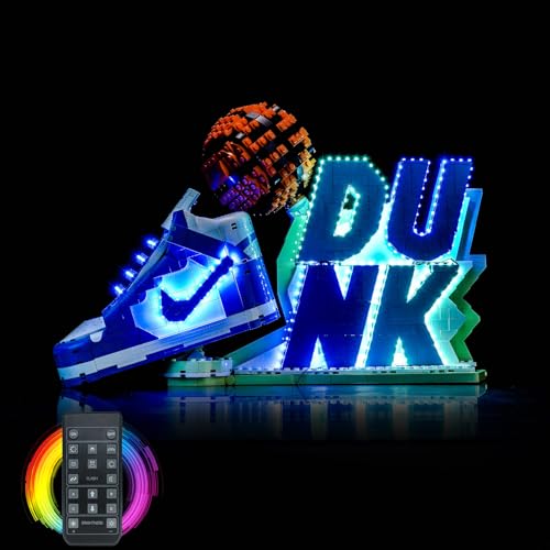 LocoLee Light kit Compatible with Lego 43008 Nike Dunk x No Model Only Light LED Lighting Accessories Compatible with Lego 43008 RC Version - Image 1