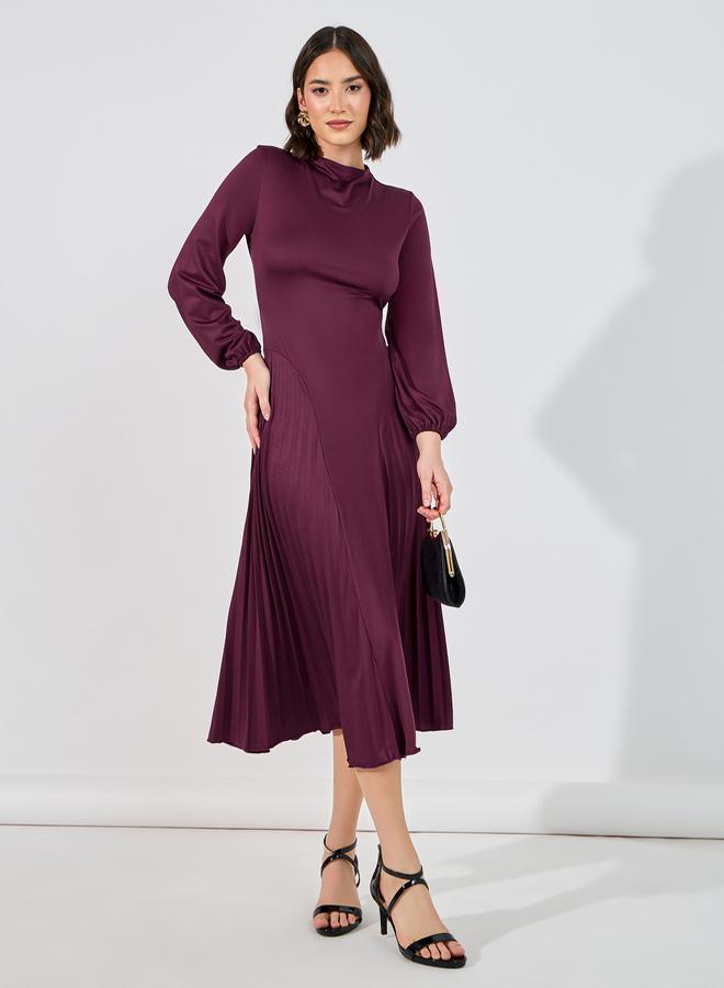 Styli Bishop Sleeve Dress - Image 4