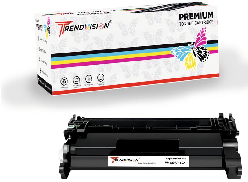 Trendvision 152A/W1520A Cartridge Compatible with hp Laserjet Pro Printers 4004d, 4004dn, 4004dw, MFP 4104dw, 4104fdn, MFP 4104fdw printes - Image 1