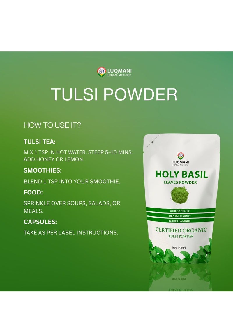 Luqmani Herbs Holy Basil Tulsi Powder 100 gm - Image 4