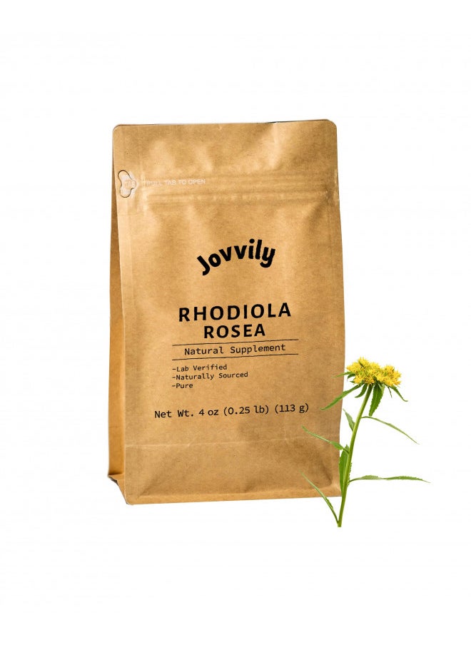 Jovvily - Jovvily Rhodiola Rosea Powder - 4oz - Golden Root - Non-GMO - Natural Supplement - Image 1