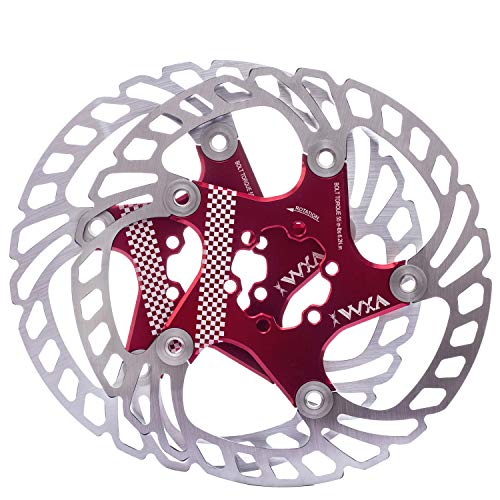 YBEKI Premium Floating Bike Disc Brake Rotor (140/160/180/203mm) - CNC Machined Stainless Steel & Aircraft Aluminum - Enhanced Heat Dissipation for MTB/Road/BMX Bikes - with 12-Bolt Kit - Image 1