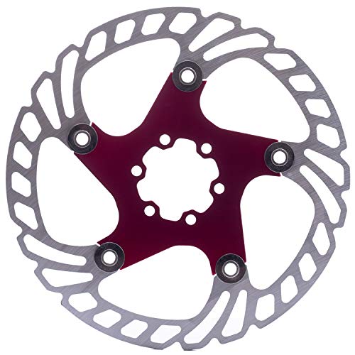 YBEKI Premium Floating Bike Disc Brake Rotor (140/160/180/203mm) - CNC Machined Stainless Steel & Aircraft Aluminum - Enhanced Heat Dissipation for MTB/Road/BMX Bikes - with 12-Bolt Kit - Image 3