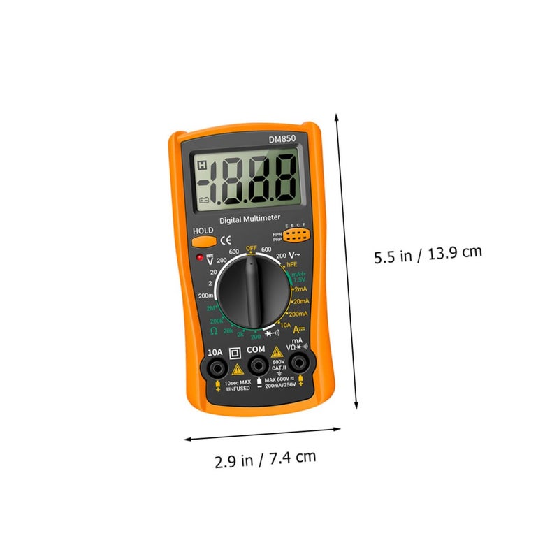 Auto Ranging Digital Multimeter Voltage Tester With Kickstand For Home Circuit Testing - Image 3