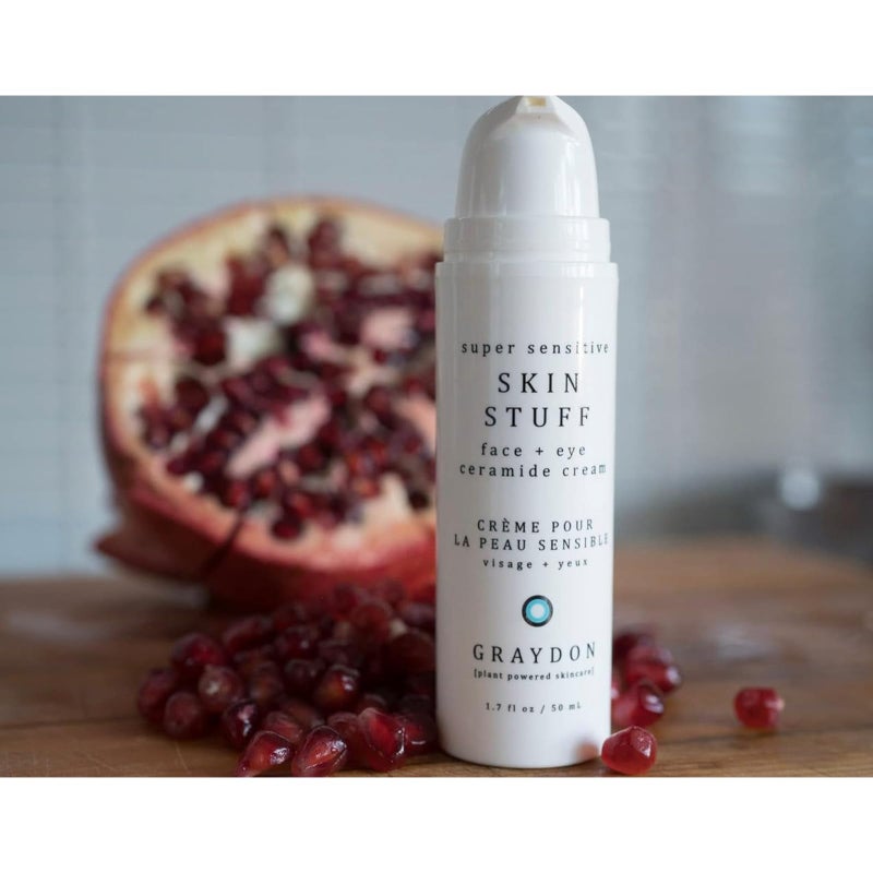 Graydon Skin Stuff Face & Eye Ceramide Moisturizing Cream | Intense Hydration, Soothes, Replenishes Moisture, Promotes Elasticity Facial Moisturizer for Acne-Prone Skin with Rosehip Oil, Maple 1.7oz - Image 3