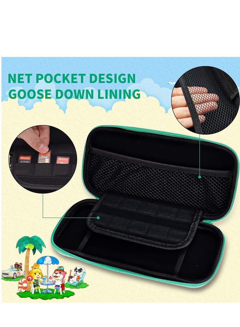 Y&D Carrying Case for Switch Lite Waterproof Storage Protective Cover Pouch Bag Console Accessories with 10 Game Cartridges - Image 2