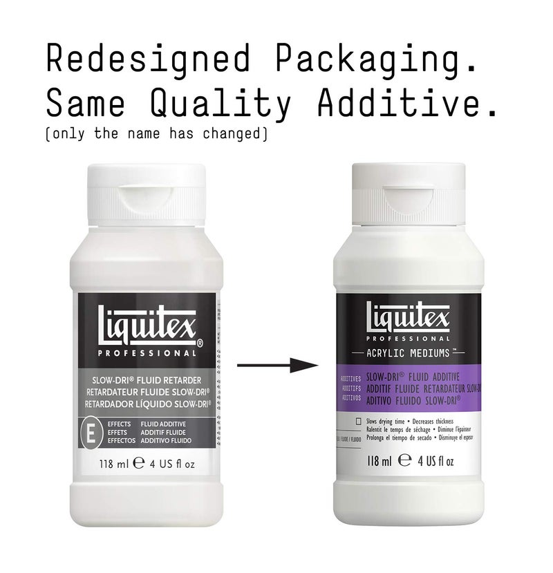 Liquitex Professional Effects Medium, 118ml (4-oz), Slow-Dri Fluid Retarder - Image 2