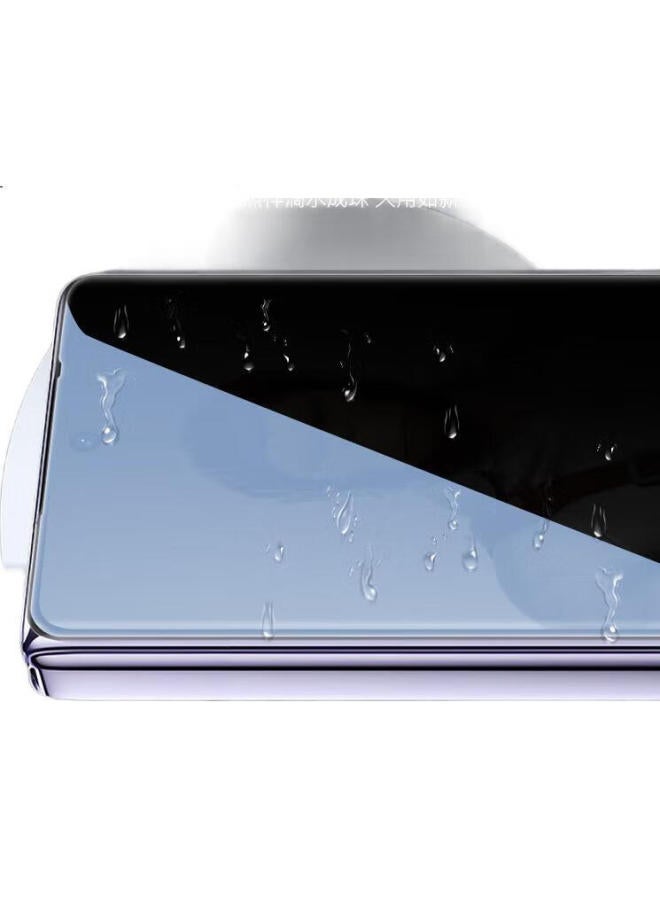 Blueo Privacy Tempered Glass Screen Protector For Huawei Mate X5 Foldable Screen Mate X3 Front Screen Anti-Spy Anti-Shock Anti-Scratch Protective Film - Image 1