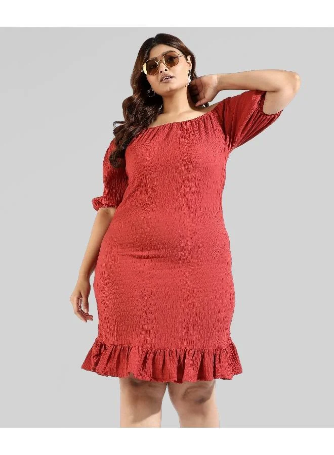 Instafab Plus Instafab Plus Women Solid Stylish Casual Dresses