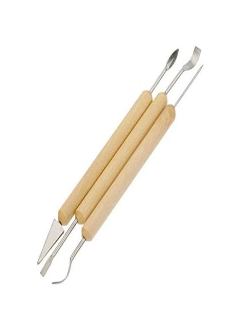 Smart - Wax Pottery Clay Sculpture Carving Modeling Tools DIY Craft - Image 1