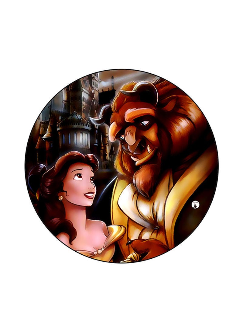 RKN Printed Round Mouse Pad Multicolour