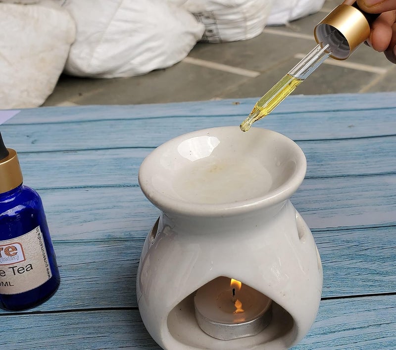 Pure Source India Pure Source India Tea Tree Oil Lavender Essential Oils Pure 100 Natural for Healthy Skin Face and Hair 20 ml 20 ml - Image 4