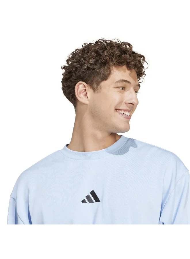 adidas سويت شيرت فليس رجالي essentials feelcozy
