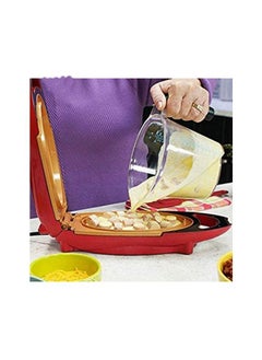 Generic Red Copper Double-Coated 5 Minute Chef Skillet Electric Cooker  - Image 1