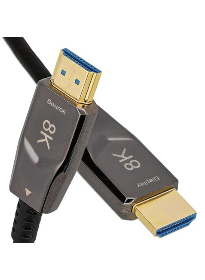 8K HDMI 2.1 AOC Fiber Optic Cable – 75 Meters Ultra High-Speed 48Gbps, Premium Material, 8K@60Hz, 4K@120Hz, HDR & Dolby Support - Image 4