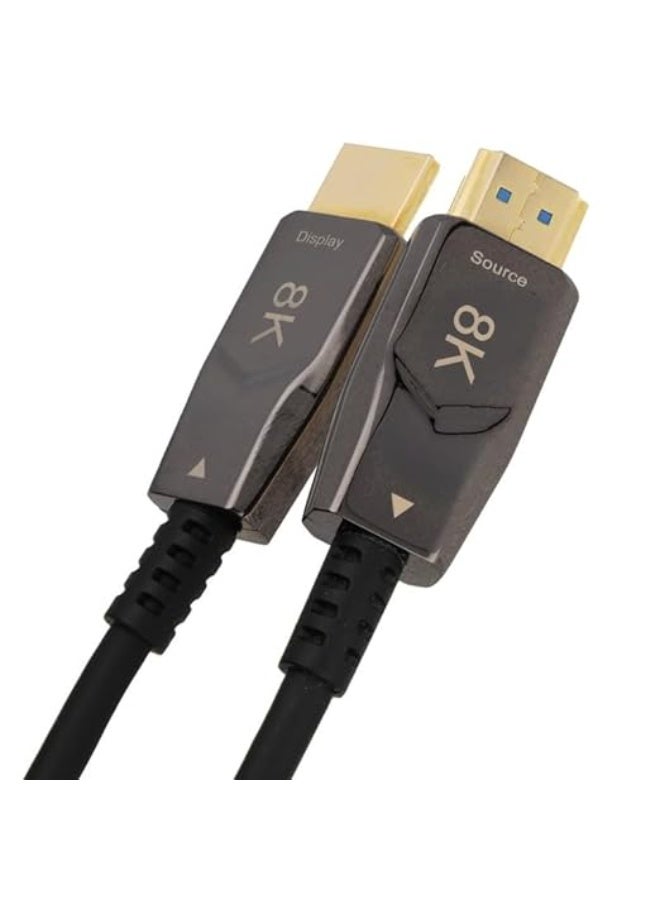 8K HDMI 2.1 AOC Fiber Optic Cable – 75 Meters Ultra High-Speed 48Gbps, Premium Material, 8K@60Hz, 4K@120Hz, HDR & Dolby Support - Image 2