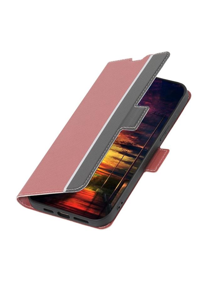 اس-توب جراب هاتف Itel RS4 4G من الجلد الصناعي مع أزرار جانبية - Image 5