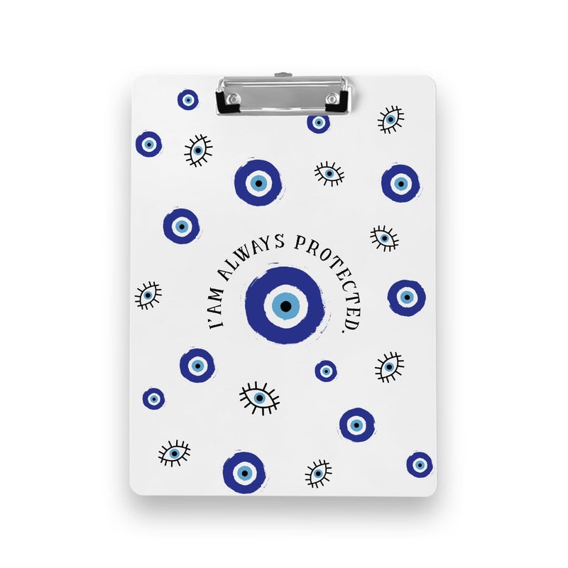 Articious لوحة رسم وكتابة واختبار مع مشبك (الحجم - 24x36 سم) متينة وخفيفة الوزن للمكتب والمدرسة والجامعة - عين الشر QTS 5 - Image 3