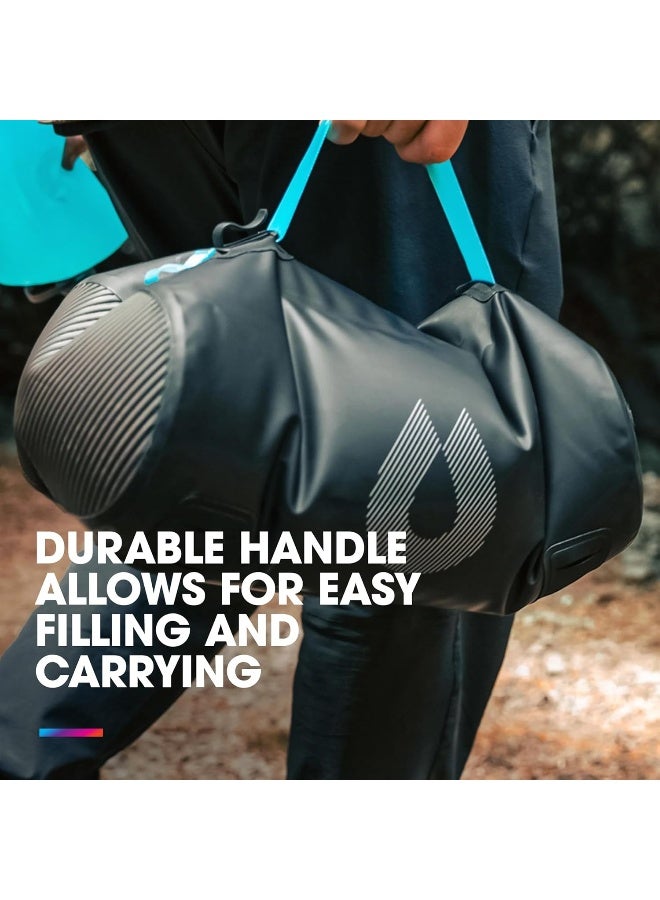 Hydrapak Expedition - Collapsible BPA & PVC Free Water Storage Bag (8L/270oz) - Chasm Black - Image 3