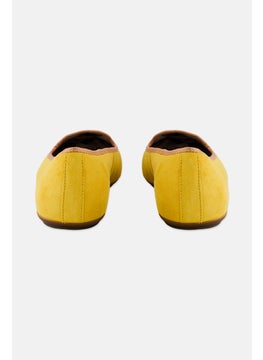 GEOX Women Slip On Casual Shoes, Yellow  - Image 2