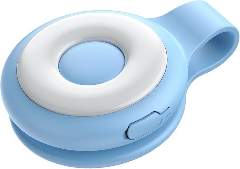 Blue Magnetic Ring Light 360 Rotatable Fill Light For Smartphone Photography Streaming Live Broadcasting - Image 2