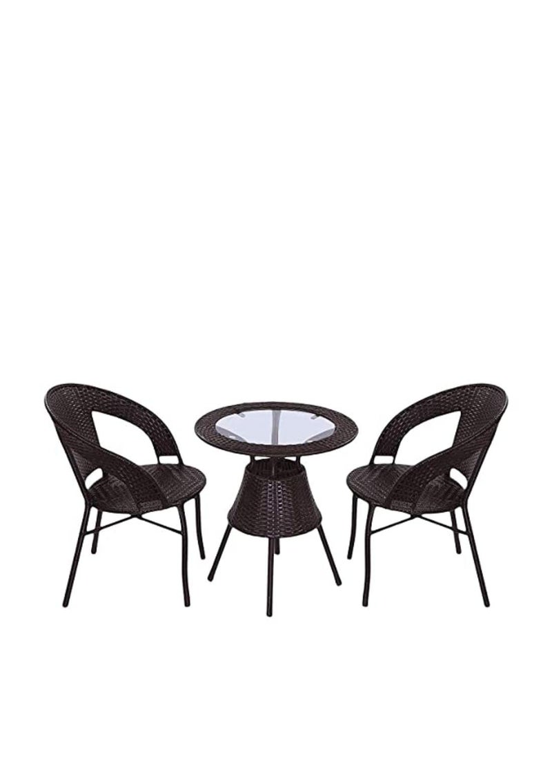 ANAND INDIA GROUPS ANAND INDIA GROUPS Indoor Outdoor Furniture Garden Patio Seating Set 2 Chairs and Table Set Balcony Furniture Coffee Table Set 