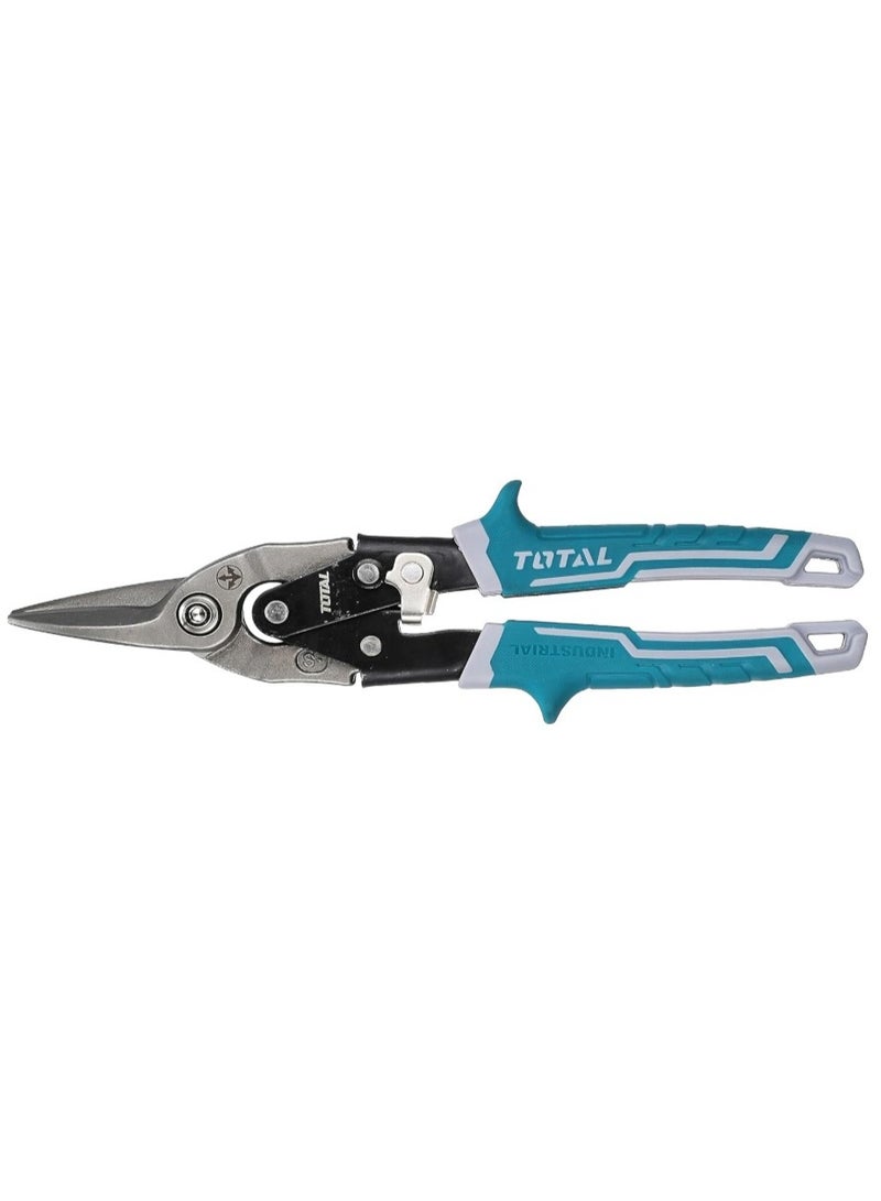 Total Aviation Snip 10" – Heavy-Duty Straight-Cut Metal Shears for Cutting Sheet Metal, Aluminum, Stainless Steel & HVAC Work - Image 2
