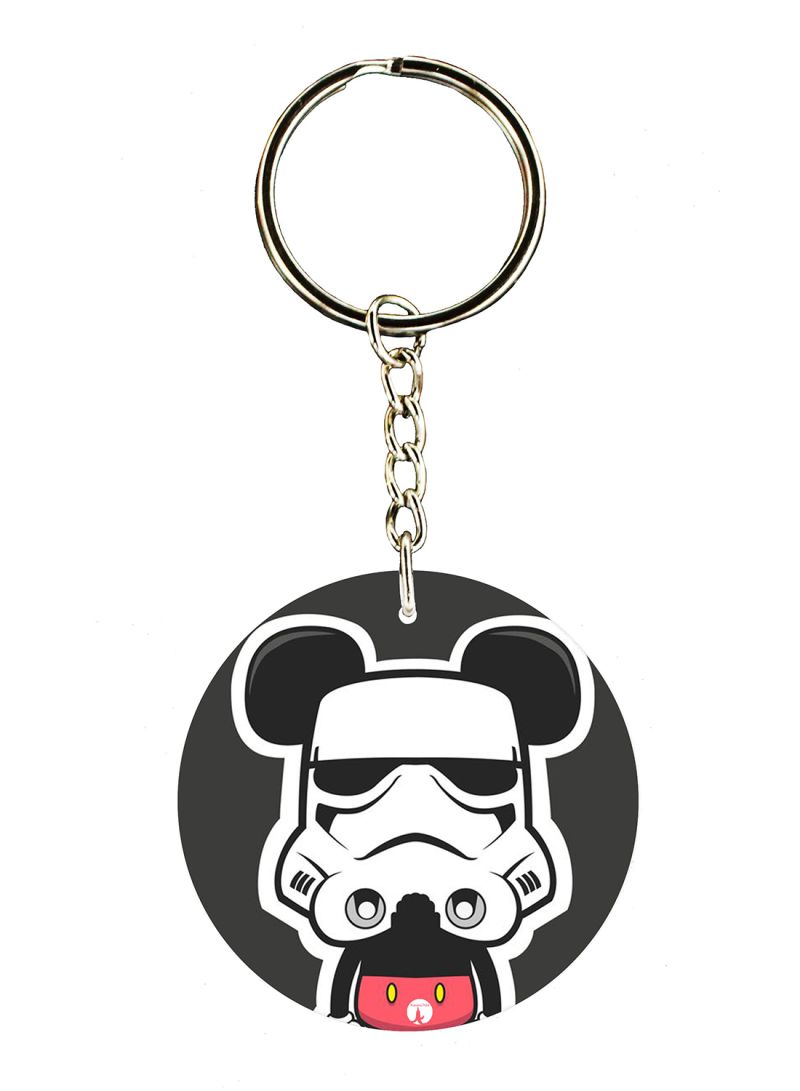 RKN Double Sided Disney Mickey Mouse Printed Keychain