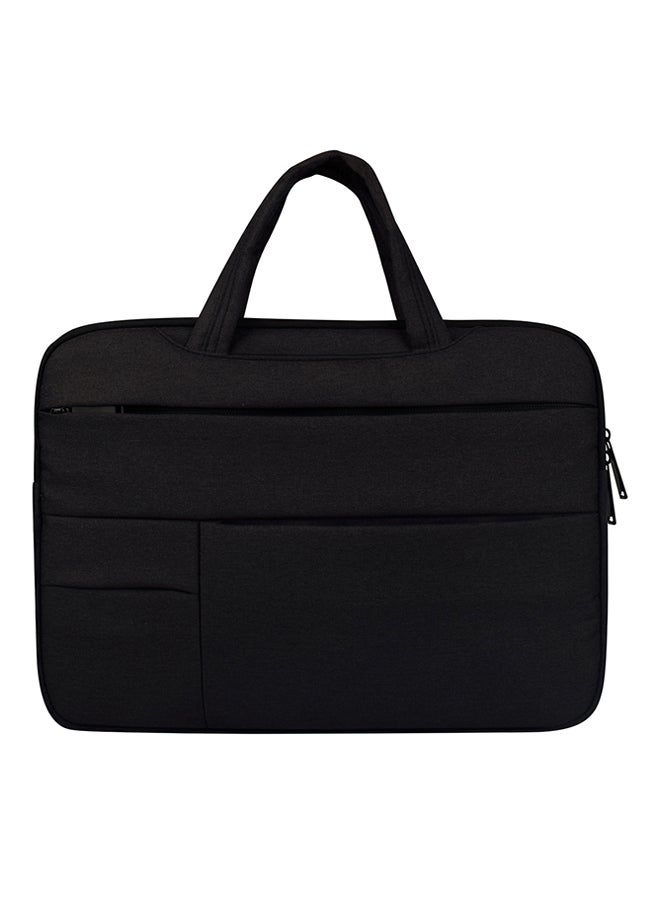 Generic Polyester Laptop Bag For Macbook With Handle Black 