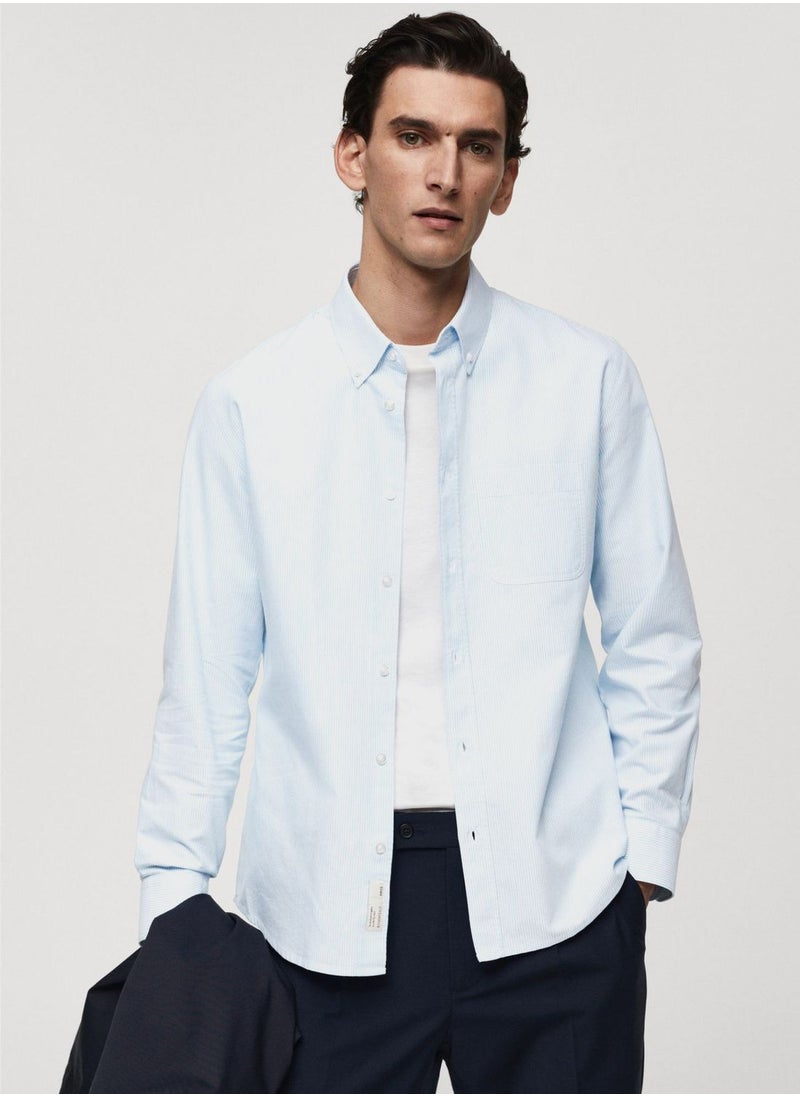 Mango Man - Essential Regular Fit Shirt - Image 1