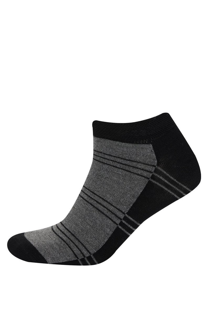 DeFacto Black Man Man 3 piece Short Socks Casual - Image 3
