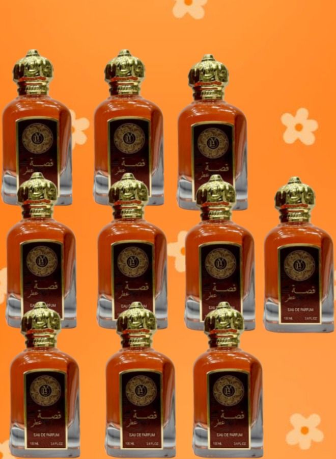 LY 10 Pieces Qissah classic collection perfume 100ML - Image 1