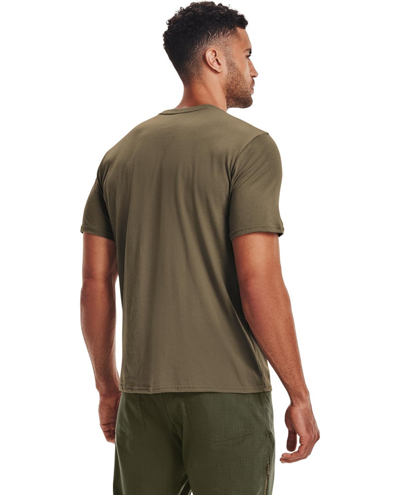 Under Armour UA Tactical Cotton Undershirt XXX-Large Federal TAN - Image 4