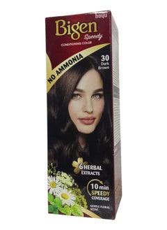 Bigen Dark brown Hair Dye Eithout Ammonia, Quick Dye 30  - Image 2