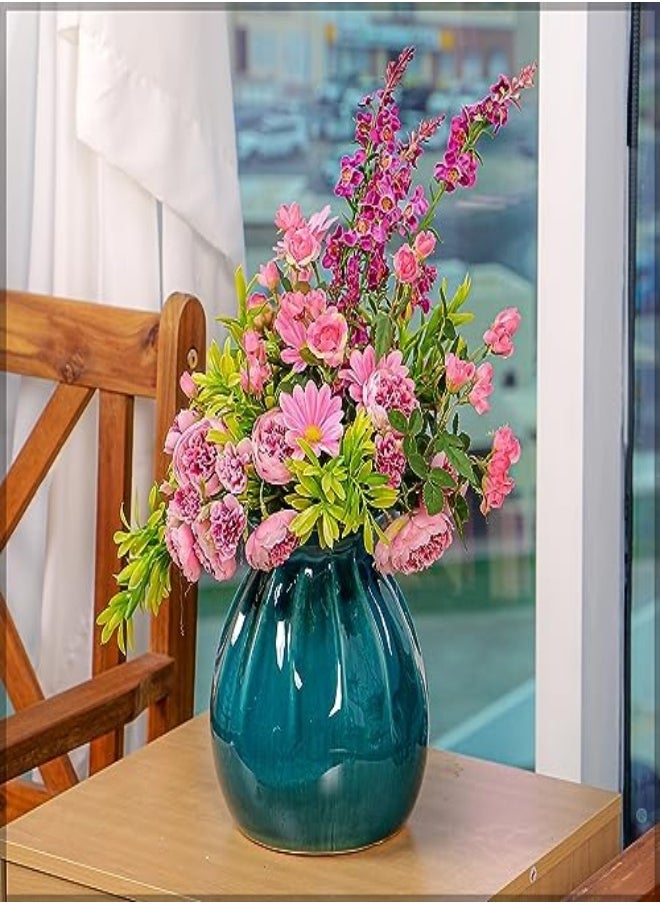 Artificial Flowers with Arrangement and Vase, Real Look Fake Flowers, Beautiful Natural Look Flowers (Arrangement4) - pzsku/ZDA585B0A23CFC9021FF6Z/45/_/1716555300/8a46d7ab-d8df-4091-91c7-1fa3c6661c06