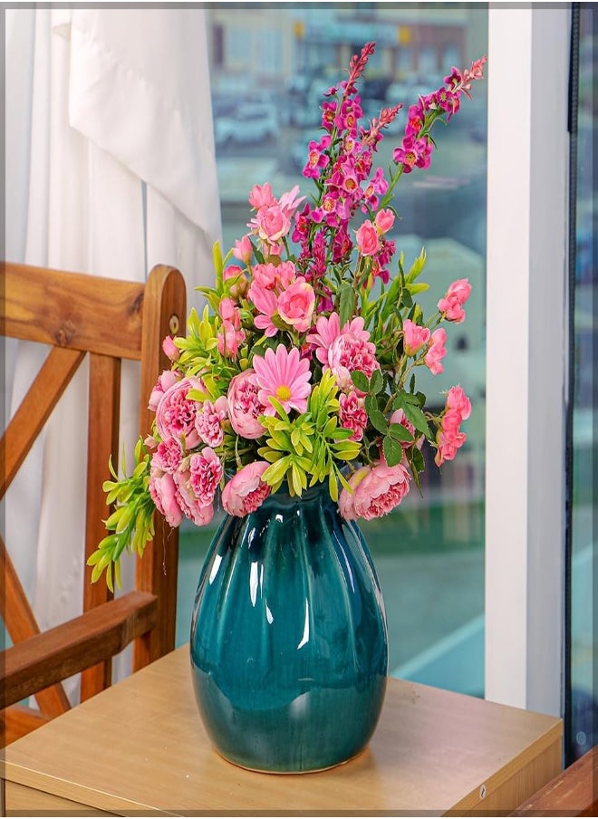 Artificial Flowers with Arrangement and Vase, Real Look Fake Flowers, Beautiful Natural Look Flowers (Arrangement4) - pzsku/ZDA585B0A23CFC9021FF6Z/45/_/1716555303/44863e78-6935-48bf-834d-81606a6096ed