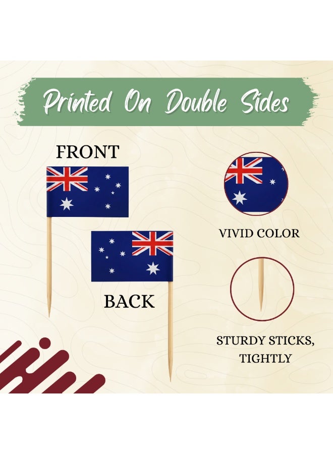 Cake Topper - Double-Sided Cupcake Toppers - Perfect for Parties - Decorate Your Desserts - Cake Topper Toothpicks For National Day Celebration - Image 4