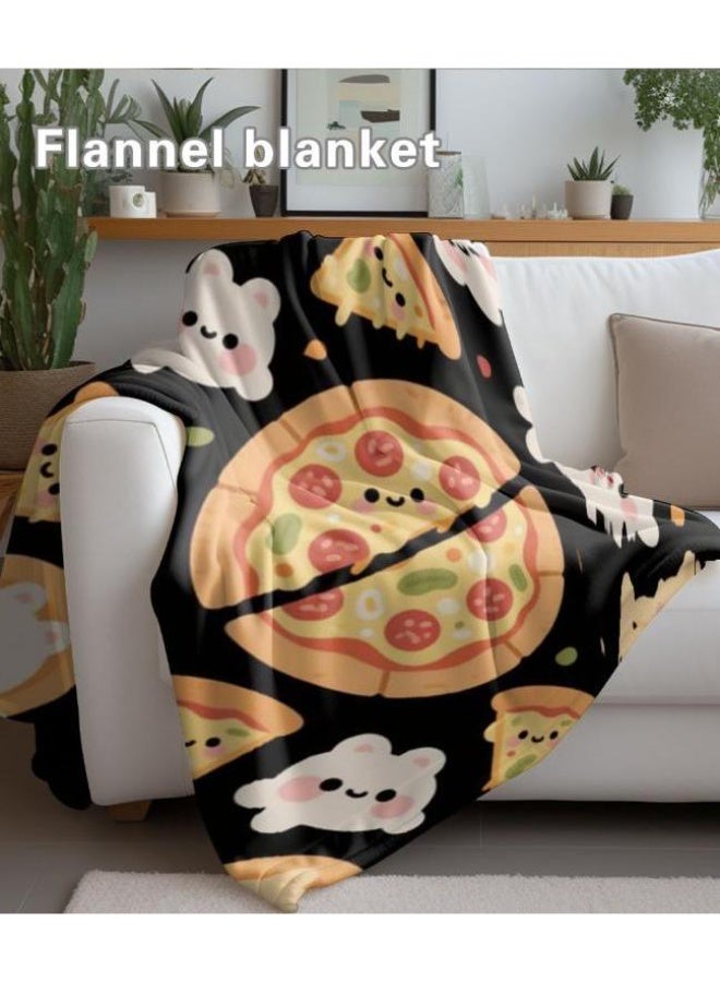 general Flannel thin blanket (warm and comfortable, suitable for sleep, gaming, dust removal and sandproof) 150cm*200cm - 1149 - Image 5